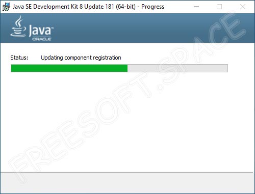 Запуск установки Java SE Development Kit 8
