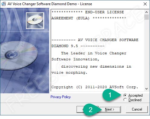 AV Voice Changer Diamond 8.0.24 + кряк