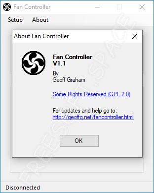 О программе Fan Controller