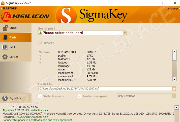 Программный интерфейс SigmaKey